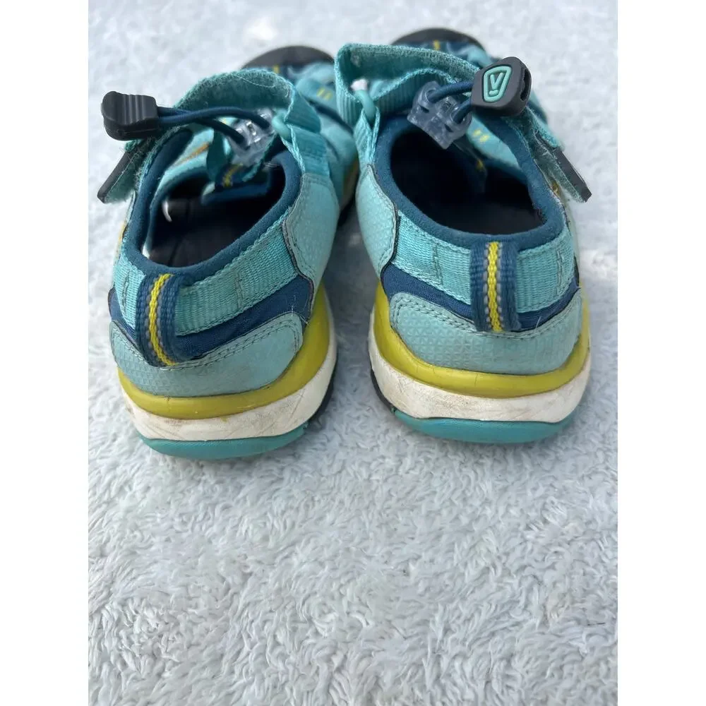 Keen Sandals Girls 1 Navy Aqua